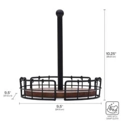 Anvil Cage Condiment Caddy -Kitchen Supplies Shop 22 2930 5297384 PFZ Anvil Cage Condiment Caddy Infographic Dims