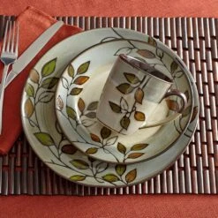Rustic Leaves Dinnerware Set -Kitchen Supplies Shop 5136396 2
