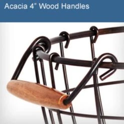 Harbor Adjustable Standing Storage Rack -Kitchen Supplies Shop 5184916 AcaciaHandle 300x300 bf2dabfd 96a6 4616 9f77 75008baf72a9