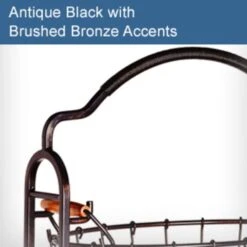 Harbor Adjustable Standing Storage Rack -Kitchen Supplies Shop 5184916 BrushBronzeAccents 300x300 72adaf0d 8847 4537 b2ad 6815f22495bc