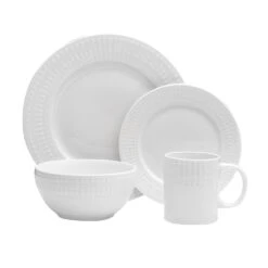 Cassandra 16 Piece Dinnerware Set, Service For 4 19 Cassandra 16 Piece Dinnerware Set, Service For 4 -Kitchen Supplies Shop 5189226 cassandra 4pps silo