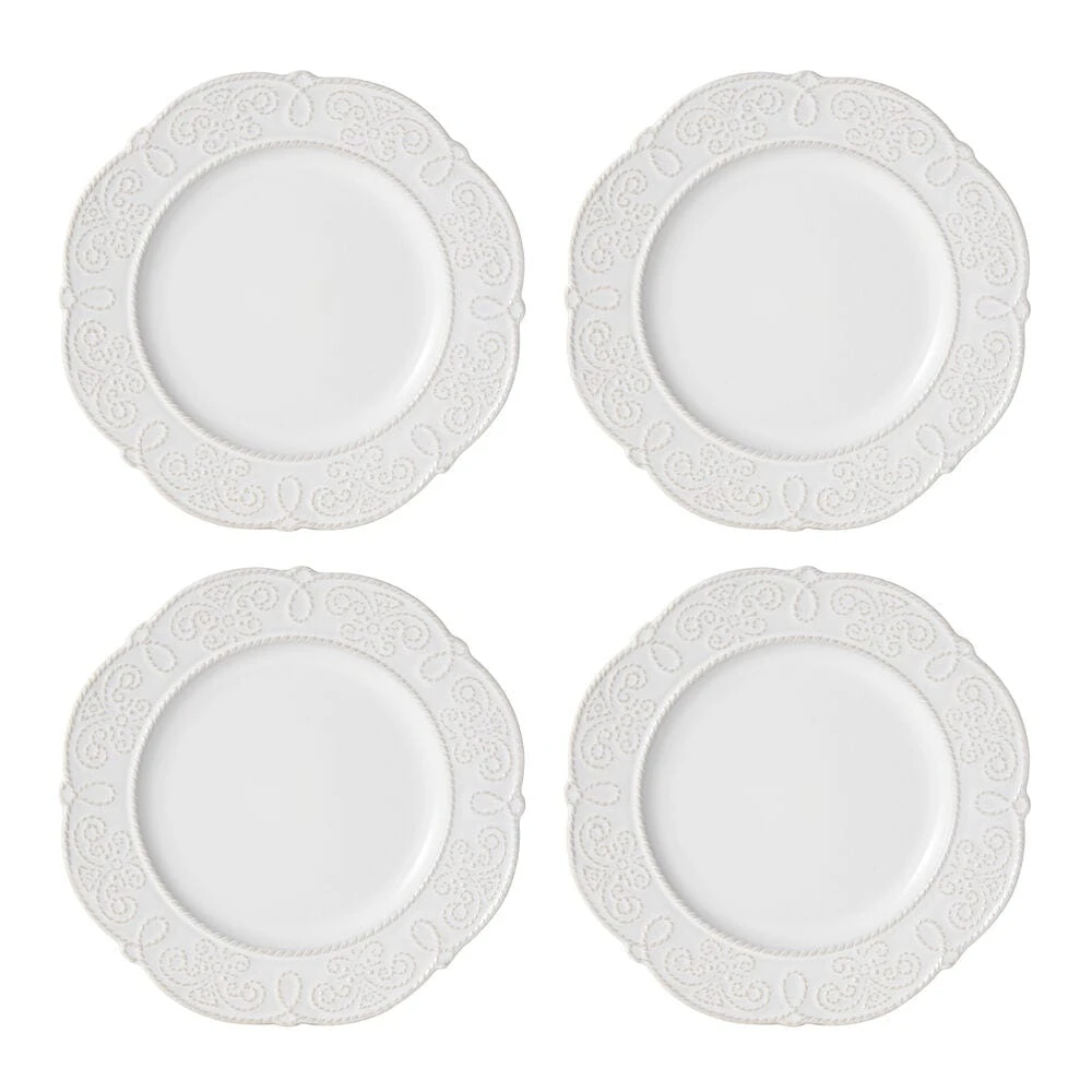 Abby White 16 Piece Dinnerware Set, Service For 4 6 Abby White 16 Piece Dinnerware Set, Service For 4 - Image 4