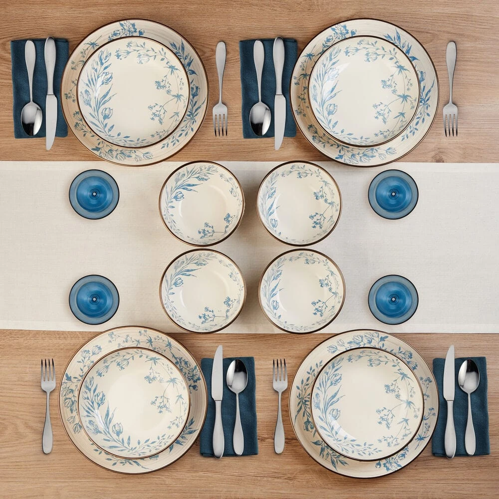 Bella 12 Piece Dinnerware Set, Service For 4 5 Bella 12 Piece Dinnerware Set, Service For 4 - Image 3