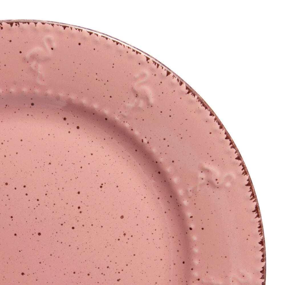 Flamingo Pink 16 Piece Dinnerware Set, Service For 4 7 Flamingo Pink 16 Piece Dinnerware Set, Service For 4 - Image 5