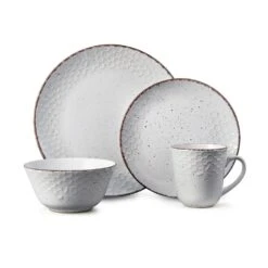 Bumble Bee White 16 Piece Dinnerware Set, Service For 4 19 Bumble Bee White 16 Piece Dinnerware Set, Service For 4 -Kitchen Supplies Shop 5274285 4pc onWhite