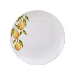 Lemons 16 Piece Dinnerware Set, Service For 4 -Kitchen Supplies Shop 5276340 salad onWhite