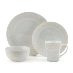 Vera 16 Piece Dinnerware Set, Service For 4 -Kitchen Supplies Shop 5286184 Pfaltzgraff Vera 4PC PlaceSetting Silo