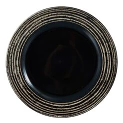 Bryson Black 16 Piece Dinnerware Set, Service For 4 -Kitchen Supplies Shop 5286211 Pfz Bryson dinner silo