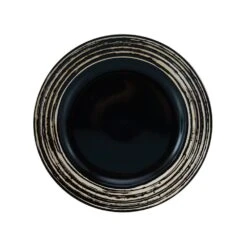 Bryson Black 16 Piece Dinnerware Set, Service For 4 -Kitchen Supplies Shop 5286211 Pfz Bryson salad silo