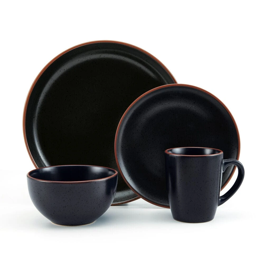 Hunter Black 16 Piece Dinnerware Set, Service For 4 12 Hunter Black 16 Piece Dinnerware Set, Service For 4 - Image 10