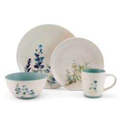 Sawyer 16 Piece Dinnerware Set, Service For 4 -Kitchen Supplies Shop 5286599 Pfaltzgraff Sawyer 4PC PlaceSetting Silo