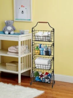 Laguna 4 Tier Adjustable Standing Storage Rack -Kitchen Supplies Shop 5287005 babyroom lifestyle