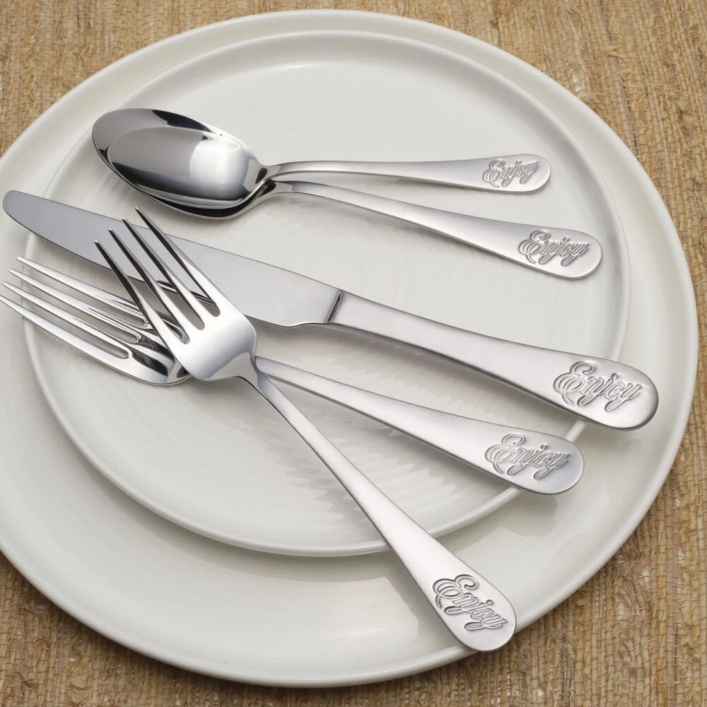 Enjoy 20 Piece Flatware Set, Service For 4 4 Enjoy 20 Piece Flatware Set, Service For 4 - Image 2