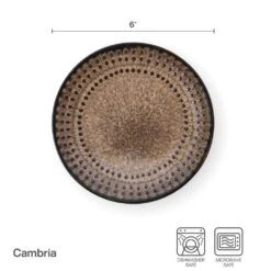 Cambria Set Of 4 Appetizer Plates -Kitchen Supplies Shop 5288410 infographic