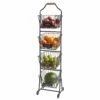 Dahlia 4 Tier Market Adjustable Standing Storage Rack