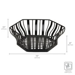 Hex Centerpiece Basket 9 Hex Centerpiece Basket -Kitchen Supplies Shop 5291766 GB Hex Centerpiece Infographic 2