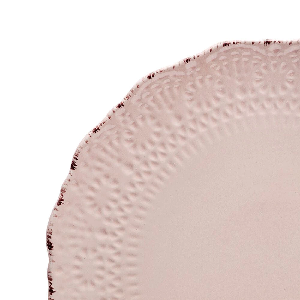 Chateau Pink Set Of 4 Dinner Plates 5 Chateau Pink Set Of 4 Dinner Plates - Image 3
