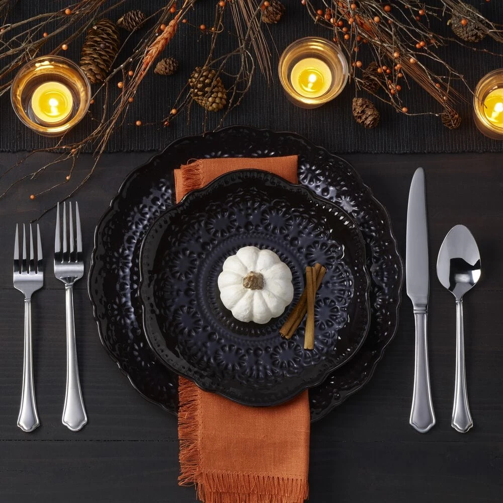 Chateau Midnight Set Of 4 Dinner Plates 4 Chateau Midnight Set Of 4 Dinner Plates - Image 2