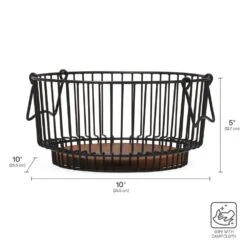 Ashford Centerpiece Fruit Storage Basket 11 Ashford Centerpiece Fruit Storage Basket -Kitchen Supplies Shop 5296627 GB Ashford Centerpiece Basket Infographics Dims