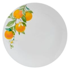Oranges 12 Piece Dinnerware Set, Service For 4 -Kitchen Supplies Shop 5296703 SN Oranges dinner plate silo