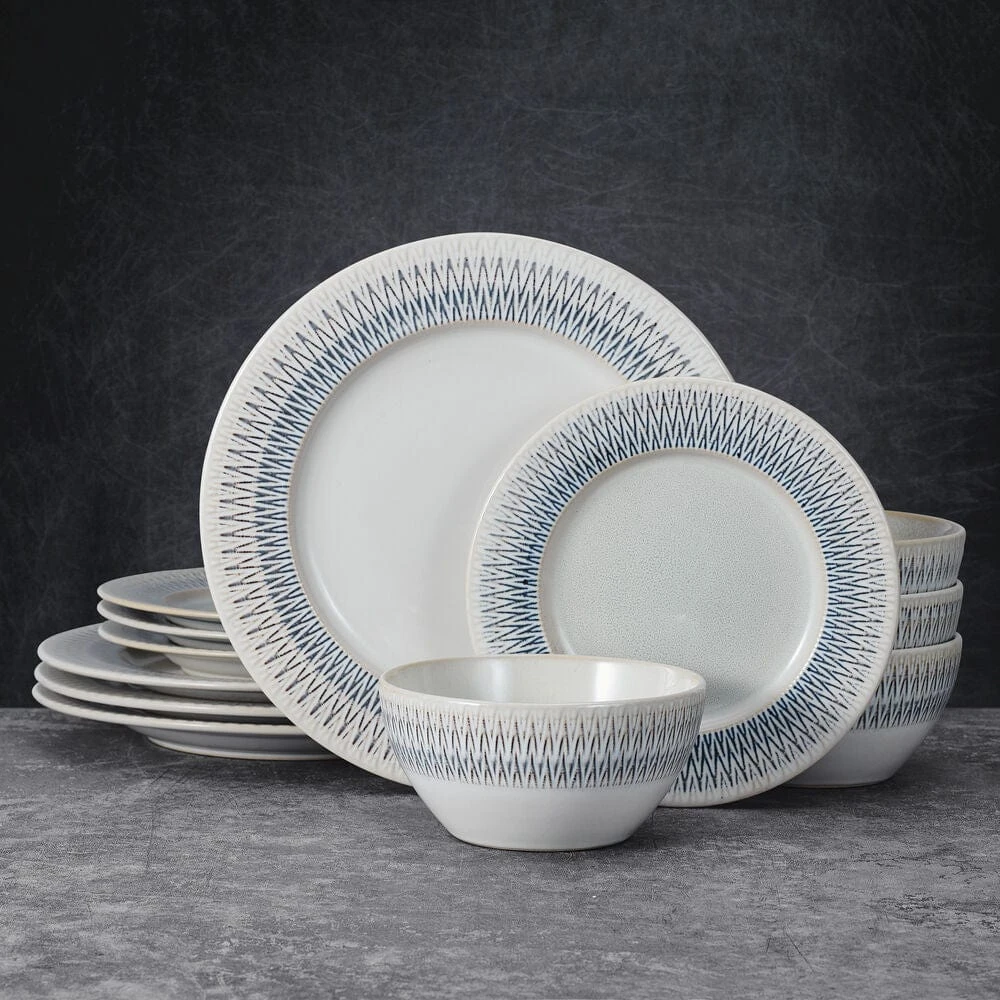 Casey 12 Piece Dinnerware Set, Service For 4 4 Casey 12 Piece Dinnerware Set, Service For 4 - Image 2
