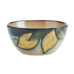 Painted Lemons 12 Piece Dinnerware Set, Service For 4 -Kitchen Supplies Shop 5296894 PFZ Painted Lemons bowl