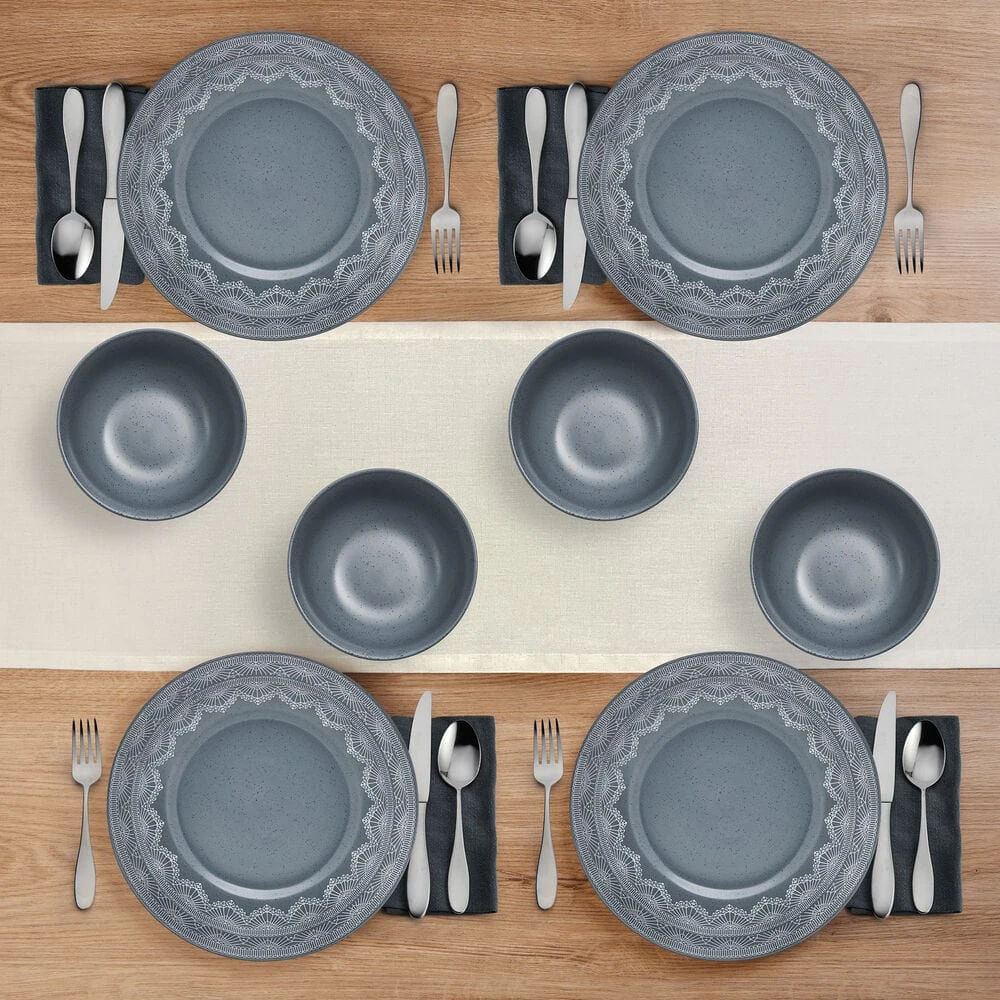Valerie 12 Piece Dinnerware Set, Service For 4 5 Valerie 12 Piece Dinnerware Set, Service For 4 - Image 3