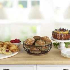 Anvil Cage Centerpiece Basket -Kitchen Supplies Shop 5297385 PFZ Anvil Cage Centerpiece Basket Pastry Lifestyle