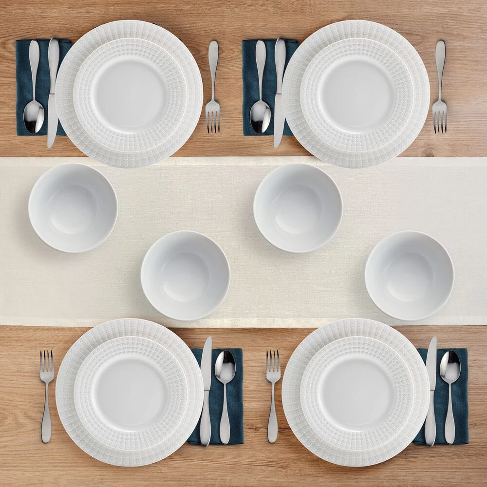 Lexi 12 Piece Dinnerware Set, Service For 4 5 Lexi 12 Piece Dinnerware Set, Service For 4 - Image 3
