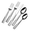 Arabesque Frost 42 Piece Flatware Set With Caddy, Service For 8 -Kitchen Supplies Shop Arabesque Frost 42 Piece Flatware Set 5303755 1