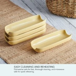 Callie Yellow Set Of 4 Corn Dishes -Kitchen Supplies Shop Callie Yellow Set Of 4 Corn Dishes 5293888 6