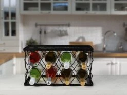 Collapsible Stackable 8 Bottle Wine Rack -Kitchen Supplies Shop Collapsible and Stackable 8 Bottle Wine Rack 5312724 4 5855795f f78a 4b24 a42f acdc8b9b1b79