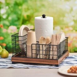 Grid Hostess Picnic Storage Caddy -Kitchen Supplies Shop Grid Storage and Serving Storage Caddy 5312971 3