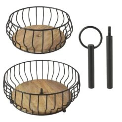 Savannah 2 Tier Fruit Storage Basket -Kitchen Supplies Shop Savannah 2 Tier Basket 5304262 8