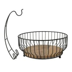 Savannah Fruit Storage Basket With Banana Hook -Kitchen Supplies Shop Savannah Fruit Basket With Banana Hook 5304263 8