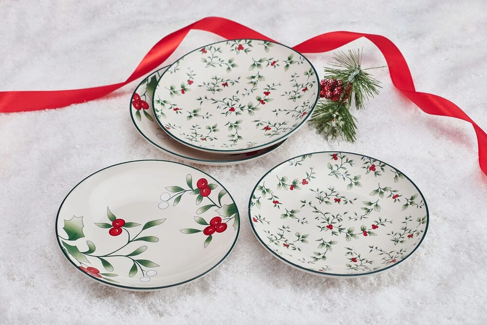 Winterberry® Set Of 4 Appetizer Plates, 6 Inch 4 Winterberry® Set Of 4 Appetizer Plates, 6 Inch - Image 2