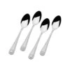 Antiqua Frost Set Of 4 Mini Coffee Spoons -Kitchen Supplies Shop antiqua frost set of 4 demitasse spoons 5227183 1