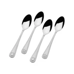 Antiqua Frost Set Of 4 Mini Coffee Spoons