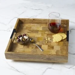 Avery Square Lazy Susan Serve Tray -Kitchen Supplies Shop avery square lazy susan serve tray 5290865 3