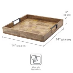Avery Square Lazy Susan Serve Tray -Kitchen Supplies Shop avery square lazy susan serve tray 5290865 6