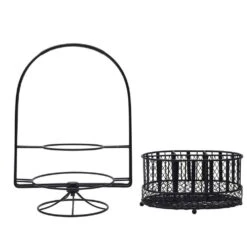 Band And Stripe Swivel Hostess Buffet Storage Caddy 11 Band And Stripe Swivel Hostess Buffet Storage Caddy -Kitchen Supplies Shop band and stripe picnic caddy 5282086 4