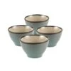 Belmont Blue Fruit Bowls, Set Of 4