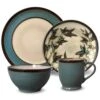 Belmont Round Blue Stalks Dinnerware Set -Kitchen Supplies Shop belmont round blue stalks dinnerware set 5137759 1