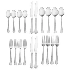 Capri Frost 20 Piece Flatware Set, Service For 4 8 Capri Frost 20 Piece Flatware Set, Service For 4 -Kitchen Supplies Shop capri frost 20 piece flatware set service for 4 5077441 2