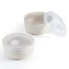 Chateau Cream Set Of 2 Storage Bowls With Lids -Kitchen Supplies Shop chateau cream set of 2 storage bowls with lids 5297030 1