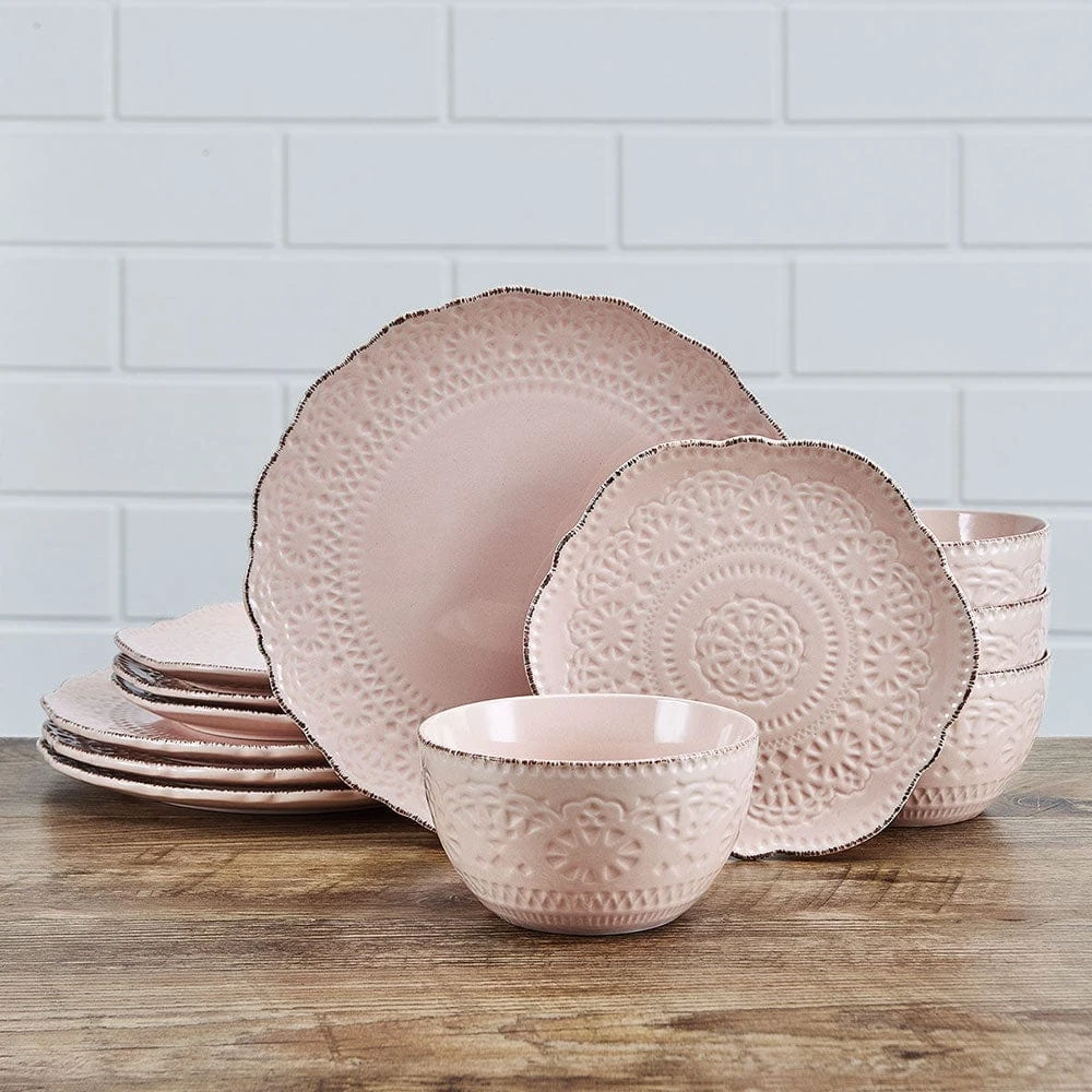 Chateau Pink Set Of 4 Soup Cereal Bowls 4 Chateau Pink Set Of 4 Soup Cereal Bowls - Image 2