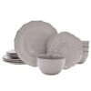 Chateau Smoke 12 Piece Dinnerware Set, Service For 4 -Kitchen Supplies Shop chateau smoke 12 piece dinnerware set service for 4 5296080 9