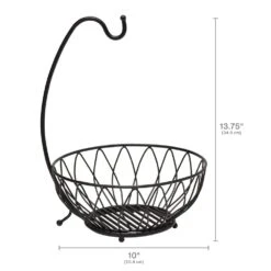 Dahlia Fruit Storage Basket With Banana Hook -Kitchen Supplies Shop dahlia fruit storage basket with banana hook 5288635 4