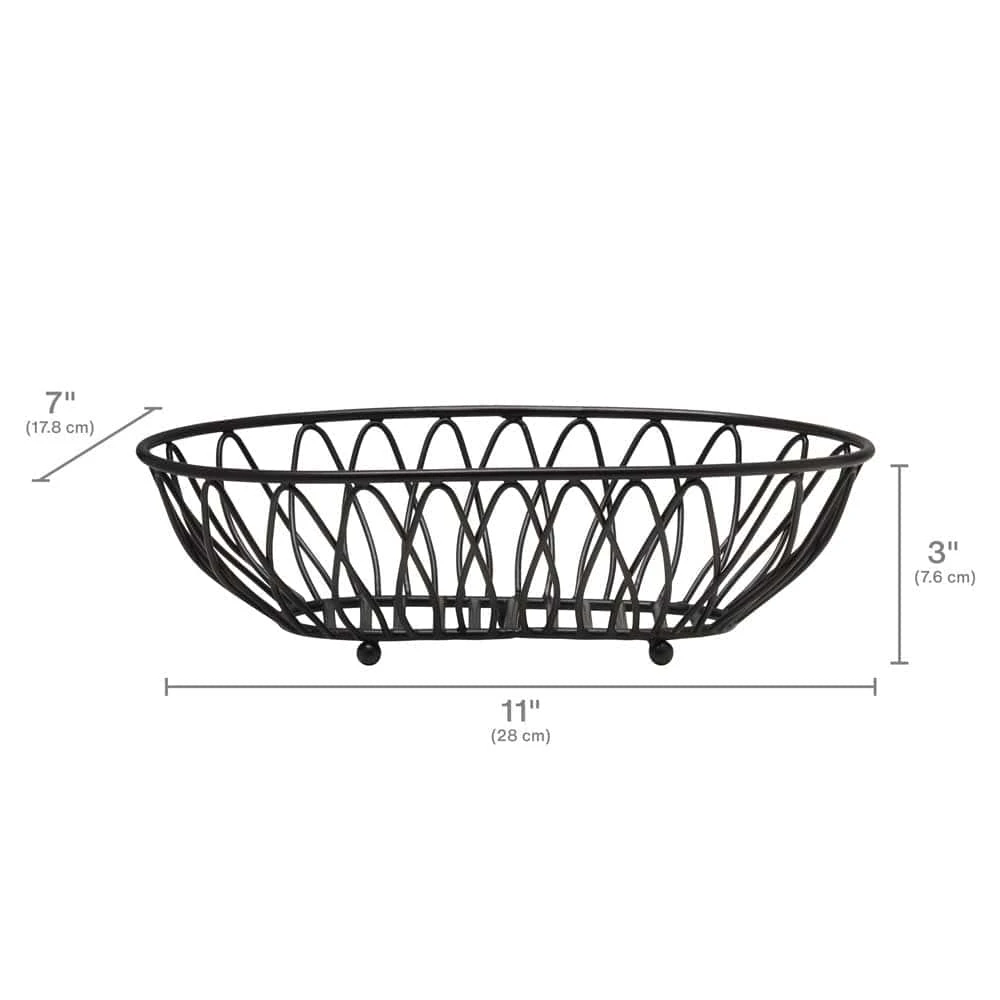 Dahlia Oval Bread Basket 6 Dahlia Oval Bread Basket - Image 4