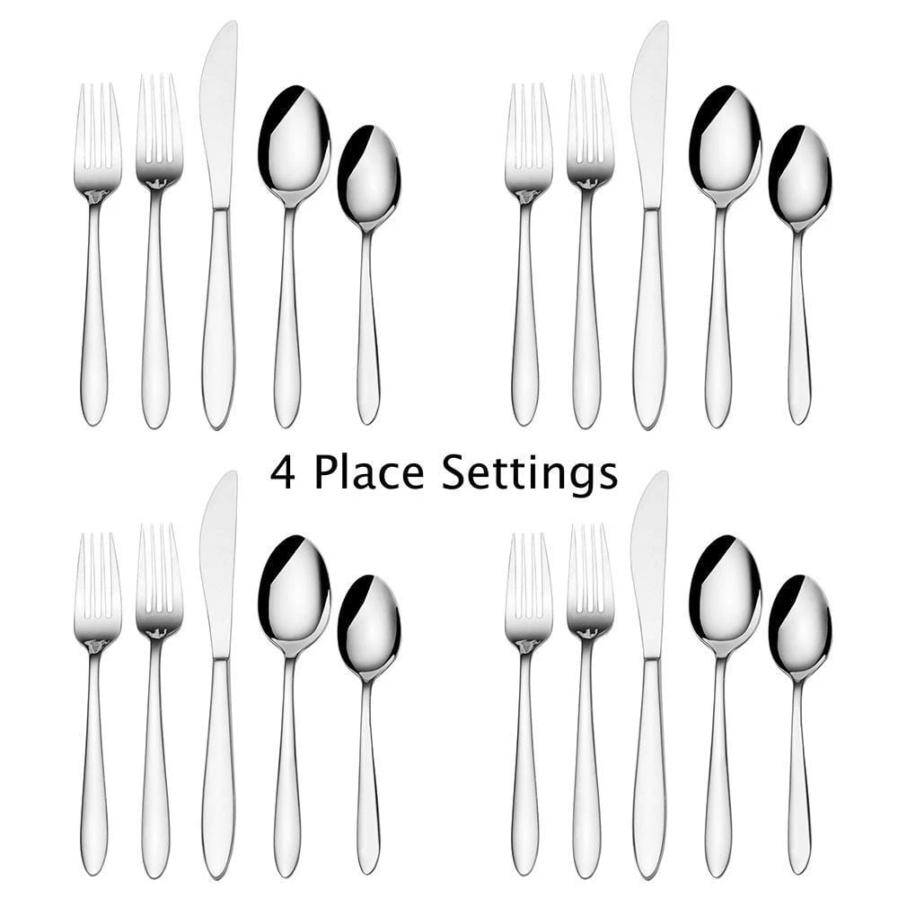 Felice 20 Piece Flatware Set, Service For 4 4 Felice 20 Piece Flatware Set, Service For 4 - Image 3